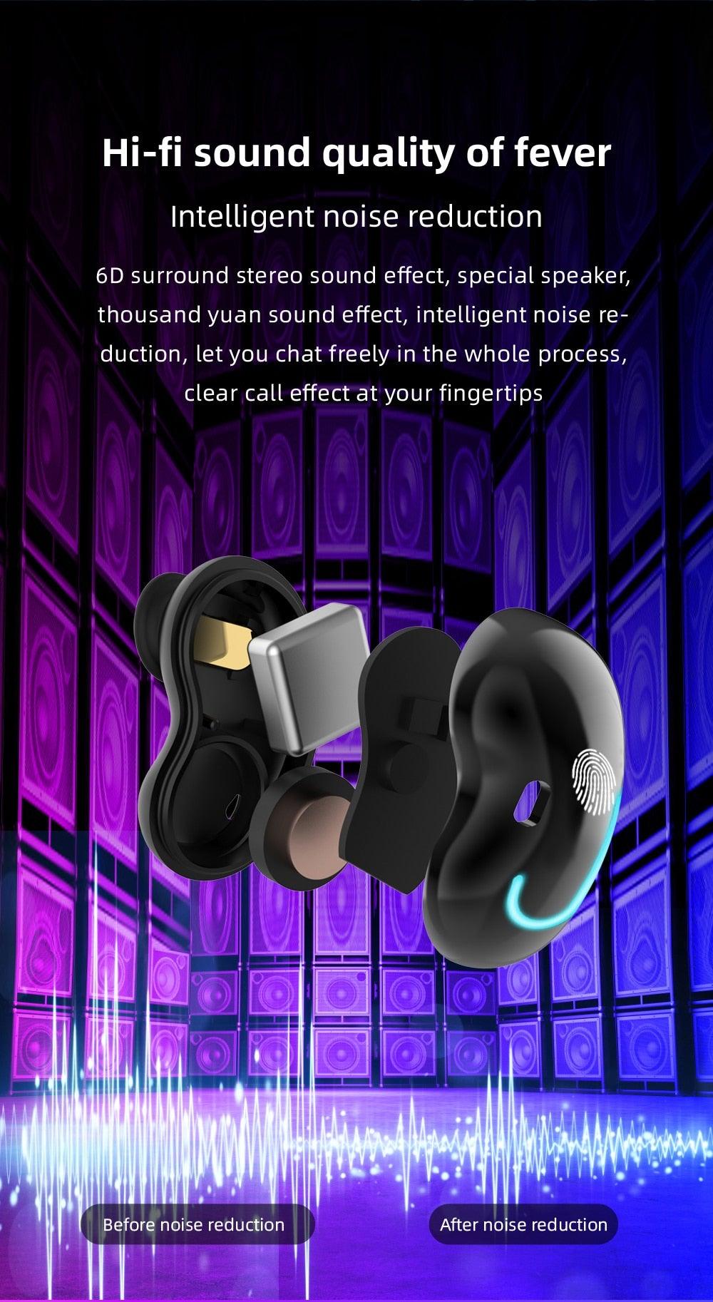 Auriculares Deportivos Inalámbricos Premium con Cancelación de Ruido
