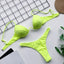 High Waist Leopard Print Bikini Set for Women