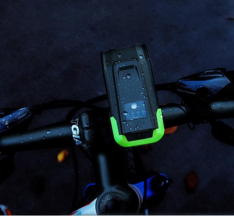 Ultra-Bright 800 Lumen Bicycle Light Set with Rechargeable Battery and Horn - Korvel
