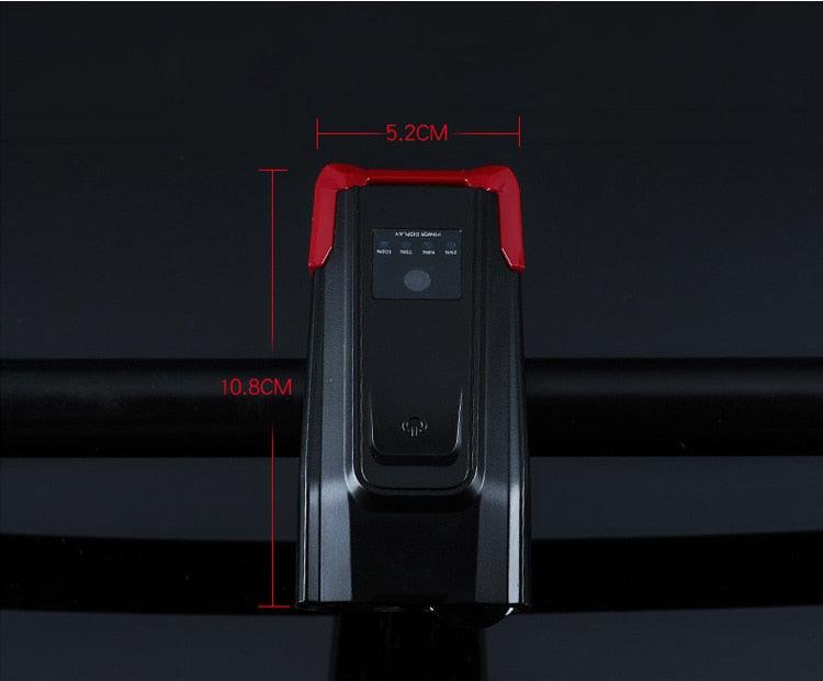 Ultra-Bright 800 Lumen Bicycle Light Set with Rechargeable Battery and Horn - Korvel