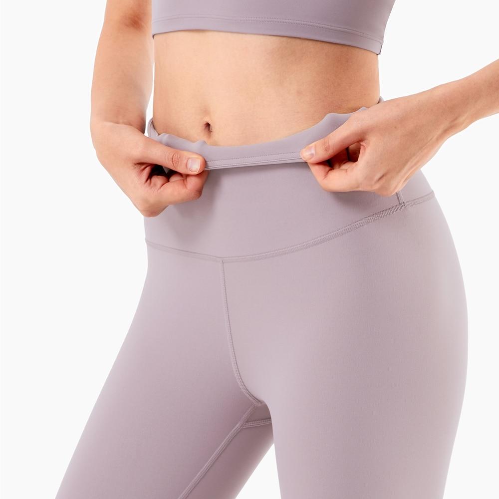 Shorts de cyclisme taille haute au toucher seconde peau pour femmes