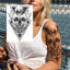Realistic Temporary Tattoos - Space & Animal Designs