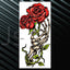 Women's Flower Temporary Tattoos - Elegant Waterproof Designs