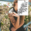 Tatouages Temporaires de Fleurs Réalistes pour Femmes - Art Corporel Imperméable