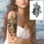 Tatouages Temporaires de Fleurs Réalistes pour Femmes - Art Corporel Imperméable
