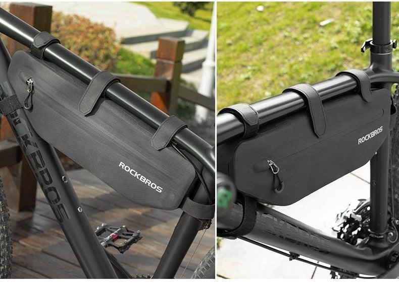 Premium Waterproof Bicycle Top Tube Bag for Essentials