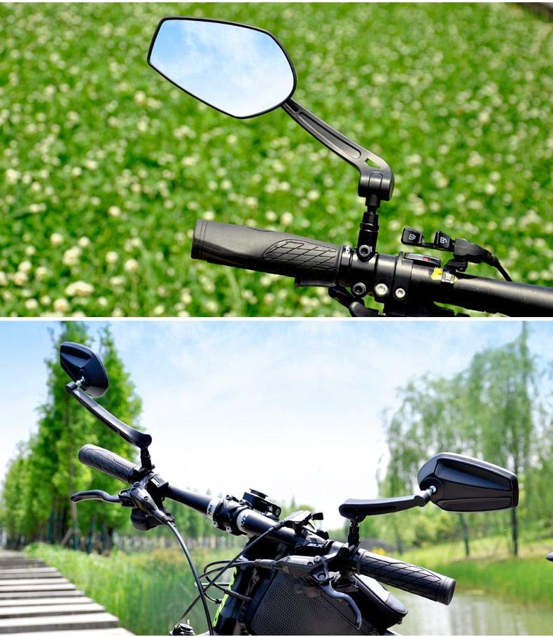 Miroir de vélo arrière HD ajustable pour une conduite en toute sécurité