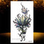 Elegant Temporary Lotus Flower Tattoo Sticker for Women