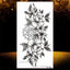 Elegant Temporary Lotus Flower Tattoo Sticker for Women