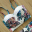 Conjunto de Bikini de Dos Piezas de Cintura Alta para Mujeres