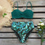Ensemble de bikini taille haute élégant pour femmes