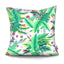 Funda de Cojín con Diseño de Hoja de Palma Tropical - Diseño de Hojas Verdes