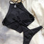 Conjunto de Bikini de Cuello Alto para Mujer - Traje de Baño Elegante y Cómodo