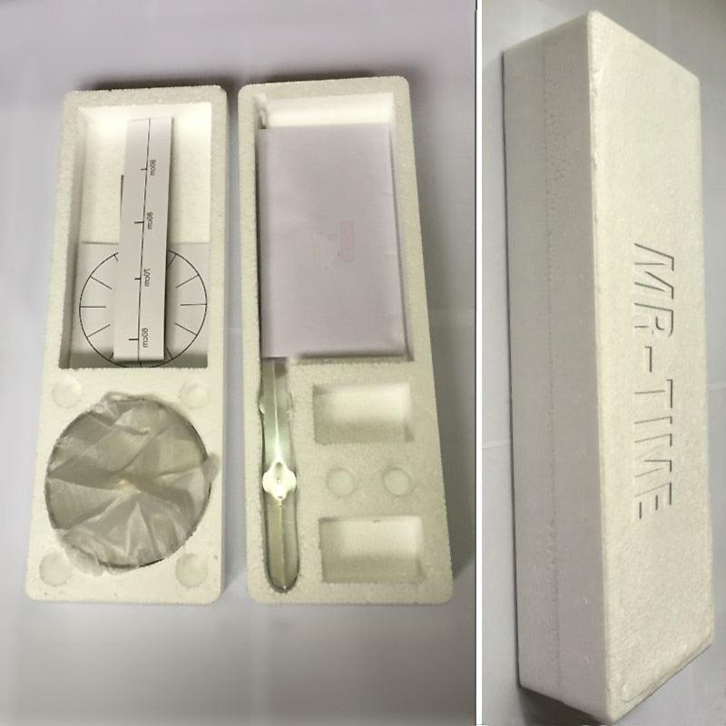 Modern 3D Frameless Wall Clock - Large Acrylic Design