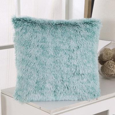 Luxury Faux Fur Plush Cushion Cover for Home Decor