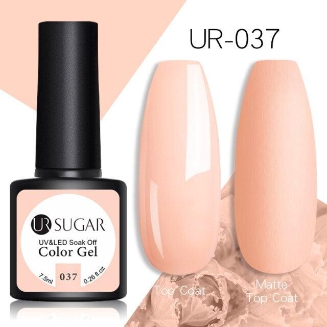 Vernis à ongles en gel vert printanier moderne - Qualité premium