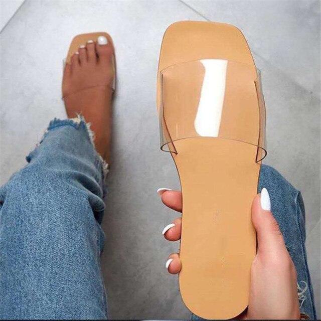 Sandalias Elegantes de Cuero Tejido Suave para Mujeres