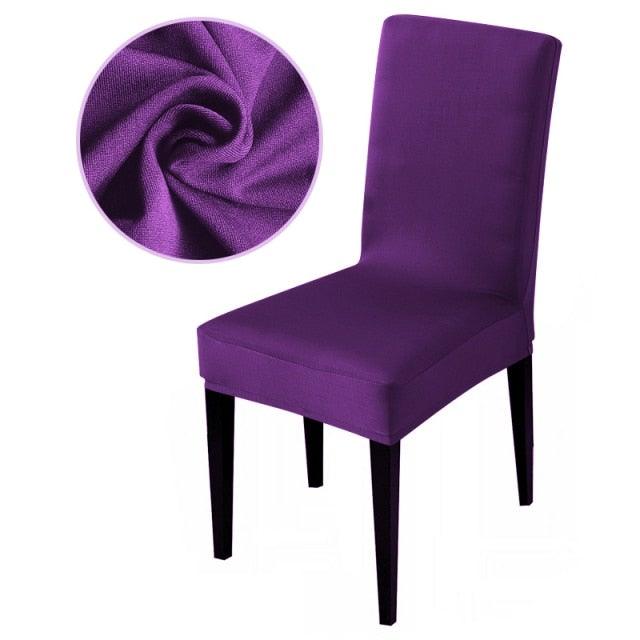Premium Elastic Chair Slipcovers - Removable & Washable