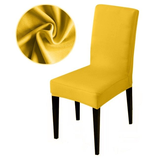 Premium Elastic Chair Slipcovers - Removable & Washable