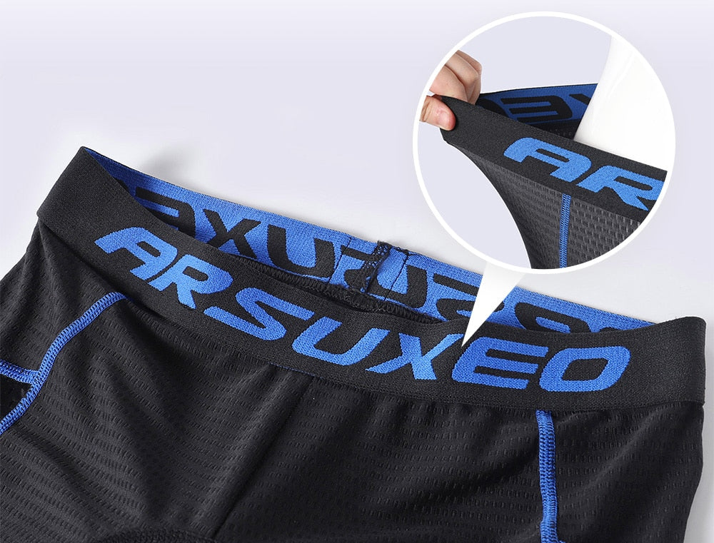 Shorts de cyclisme pour hommes avec coussin en gel 5D pour un confort ultime