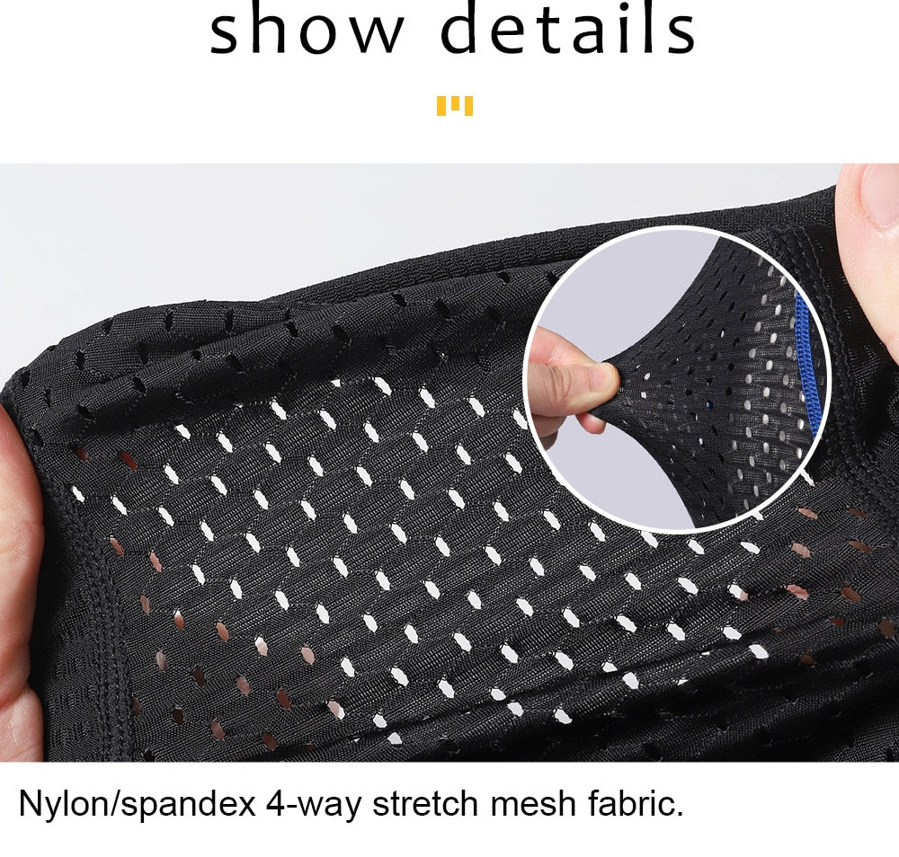 Shorts de cyclisme pour hommes avec coussin en gel 5D pour un confort ultime