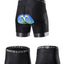 Shorts de cyclisme pour hommes avec coussin en gel 5D pour un confort ultime