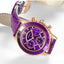 Luxury Green Business Women's Quartz Watch with Leather Strap