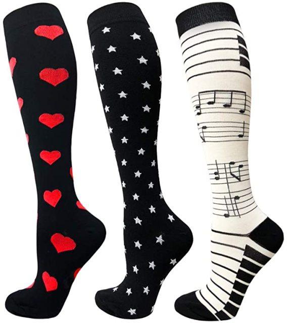 Premium Knee-High Compression Socks for Active Lifestyles