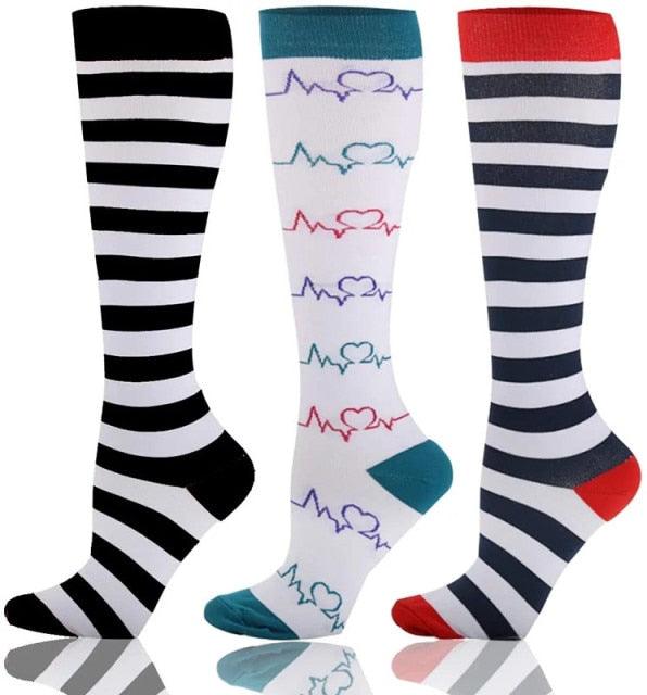 Premium Knee-High Compression Socks for Active Lifestyles