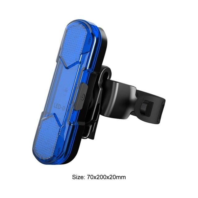 Ensemble de Lumières de Vélo en Silicone Mini - Étanche et Polyvalent