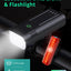 Premium USB Rechargeable LED Bicycle Light - Bright & Rainproof
