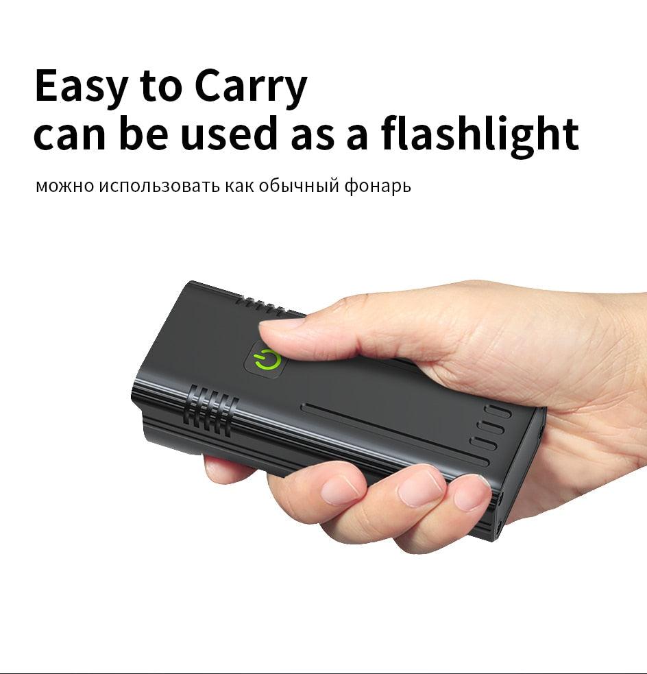 Premium USB Rechargeable LED Bicycle Light - Bright & Rainproof