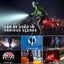 Premium USB Rechargeable LED Bicycle Light - Bright & Rainproof