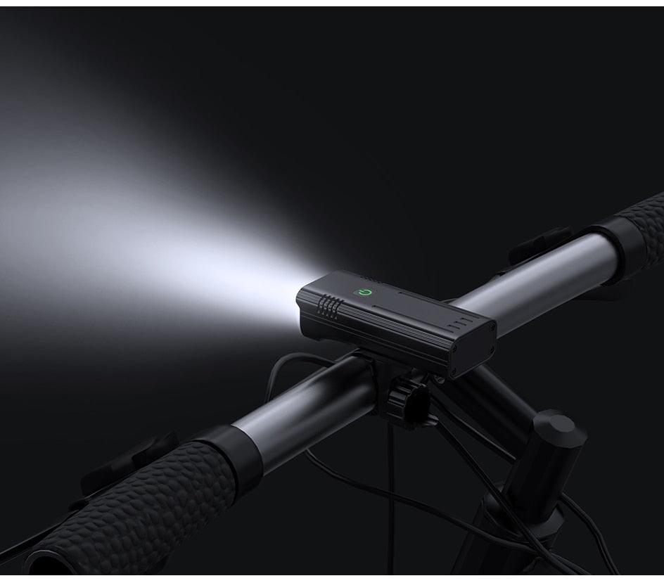 Premium USB Rechargeable LED Bicycle Light - Bright & Rainproof