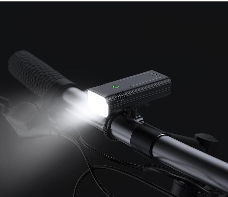 Premium USB Rechargeable LED Bicycle Light - Bright & Rainproof