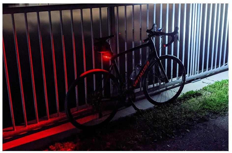 Premium USB Rechargeable LED Bicycle Light - Bright & Rainproof