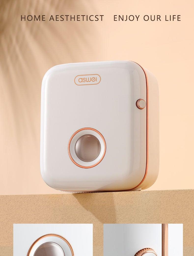 Soporte de Papel Higiénico de Pared Premium con Estante