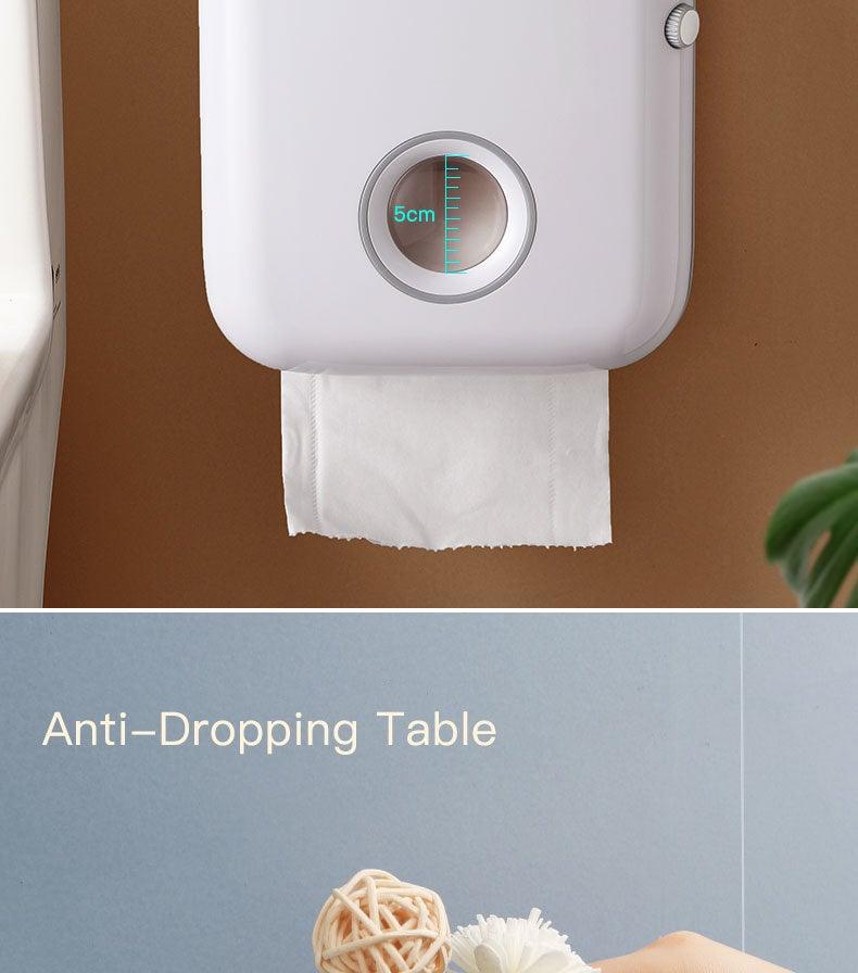 Soporte de Papel Higiénico de Pared Premium con Estante