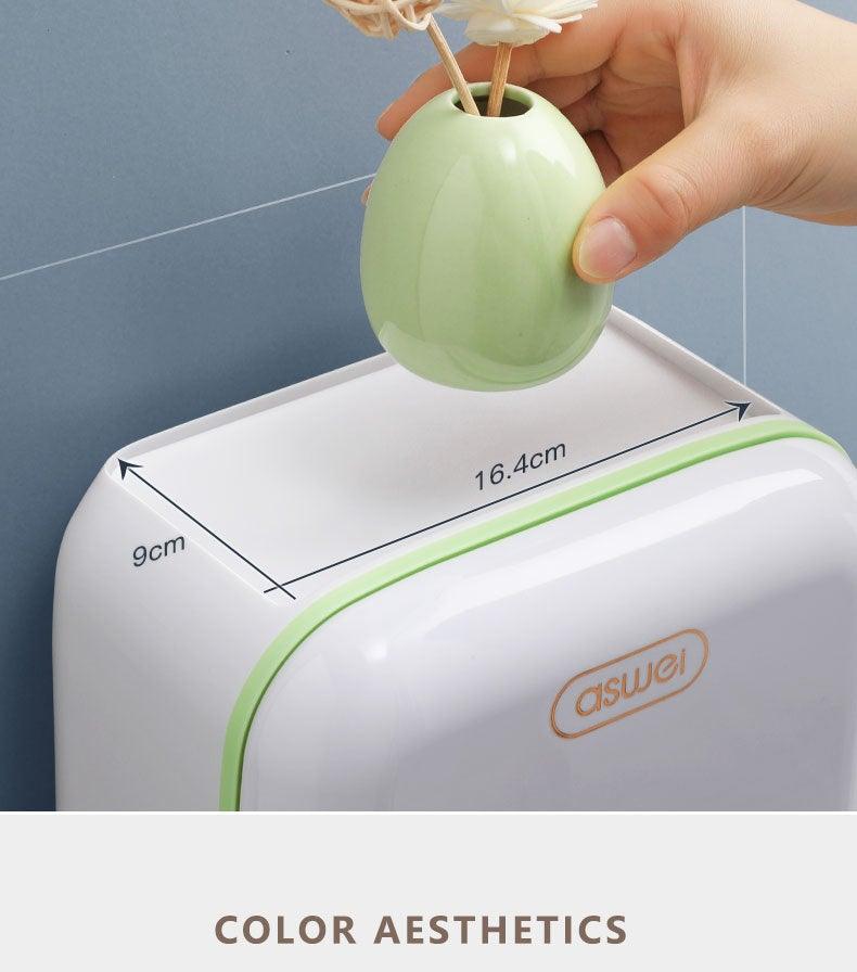 Soporte de Papel Higiénico de Pared Premium con Estante