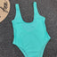 Elegant Black One-Piece Swimsuit with Ruffles