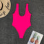 Elegant Black One-Piece Swimsuit with Ruffles