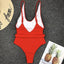 Elegant Black One-Piece Swimsuit with Ruffles