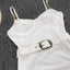 Elegant Black One-Piece Swimsuit with Ruffles