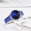 Montre analogique étanche pour femmes au style élégant avec bracelet en cuir