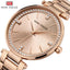 Montre à Quartz Élégante pour Femme avec Accents en Cristal