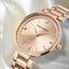 Montre à Quartz Élégante pour Femme avec Accents en Cristal