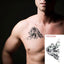 Vibrant Lion King Temporary Tattoos - Waterproof & Stylish for All - Korvel