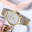Luxury Quartz Women's Watch - Elegant Gold Stainless Steel Design
