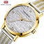 Luxury Quartz Women's Watch - Elegant Gold Stainless Steel Design