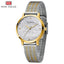 Luxury Quartz Women's Watch - Elegant Gold Stainless Steel Design